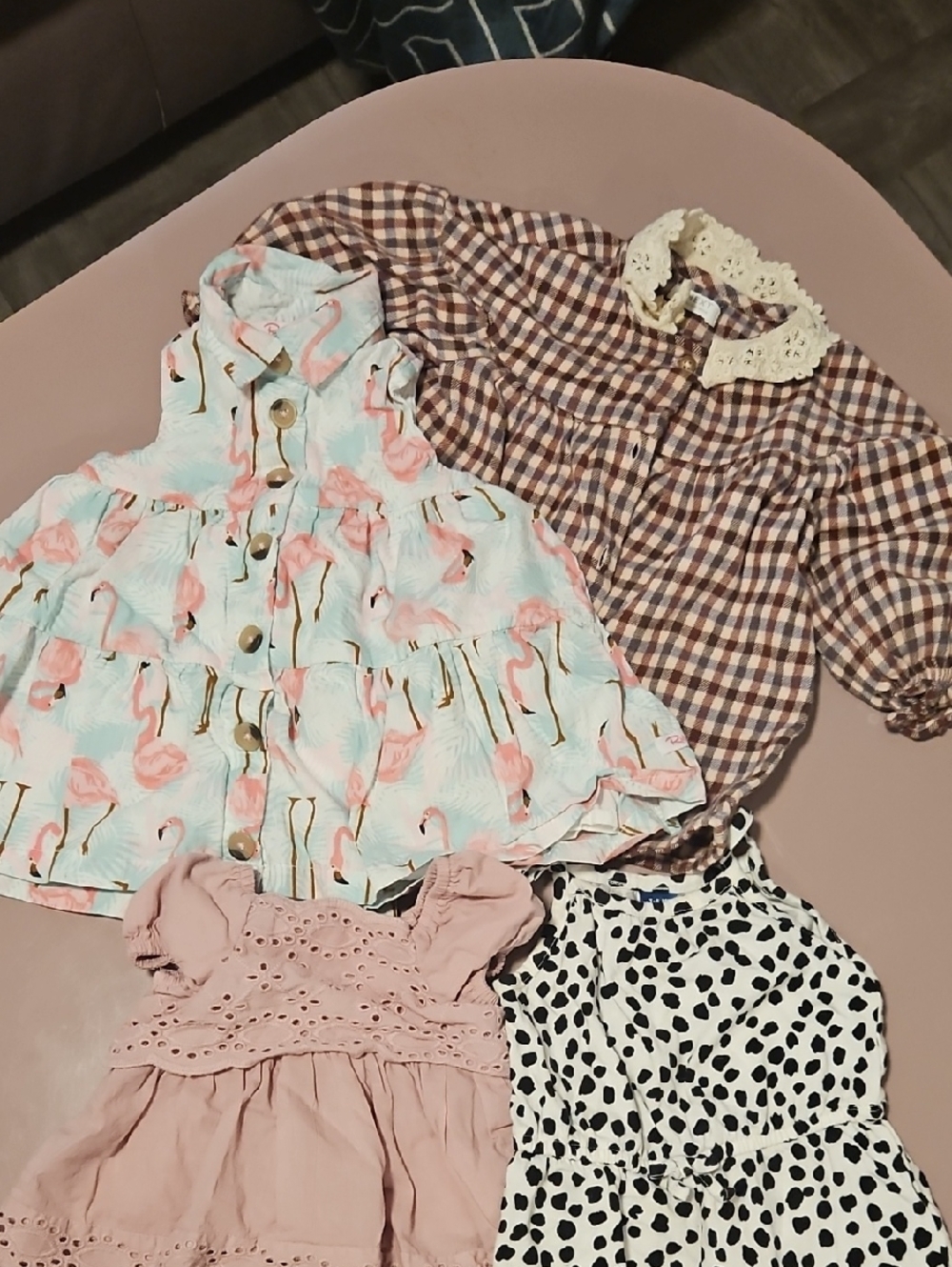Bundle Of Assorted Dresses For Baby Girl